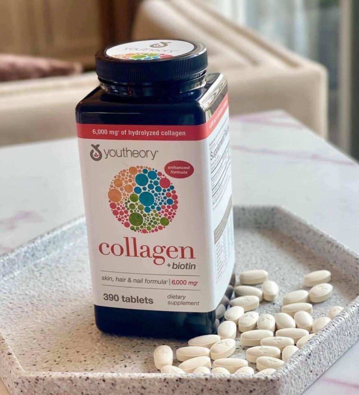 Sale viên uống collagen 390v mỹ chính hãng date 01/2026