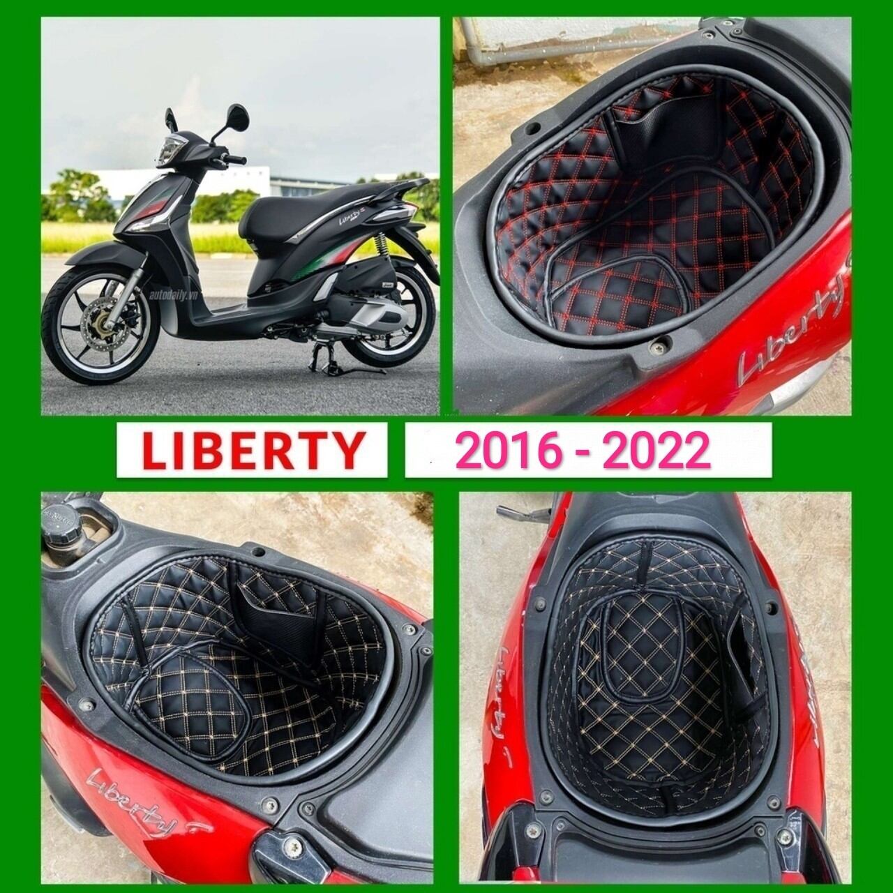 Lót cốp cách nhiệt xe máy liberty 2016 - 2022