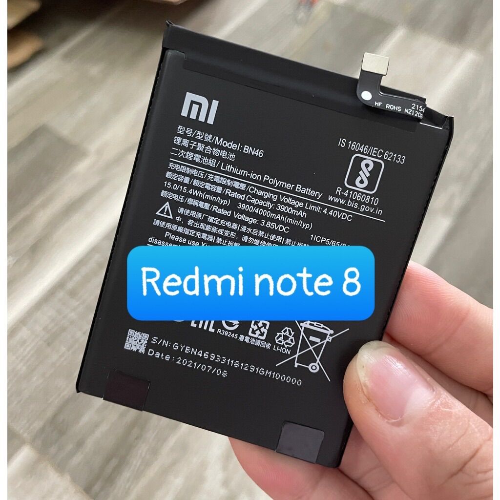 Pin xiaomi redmi note 8