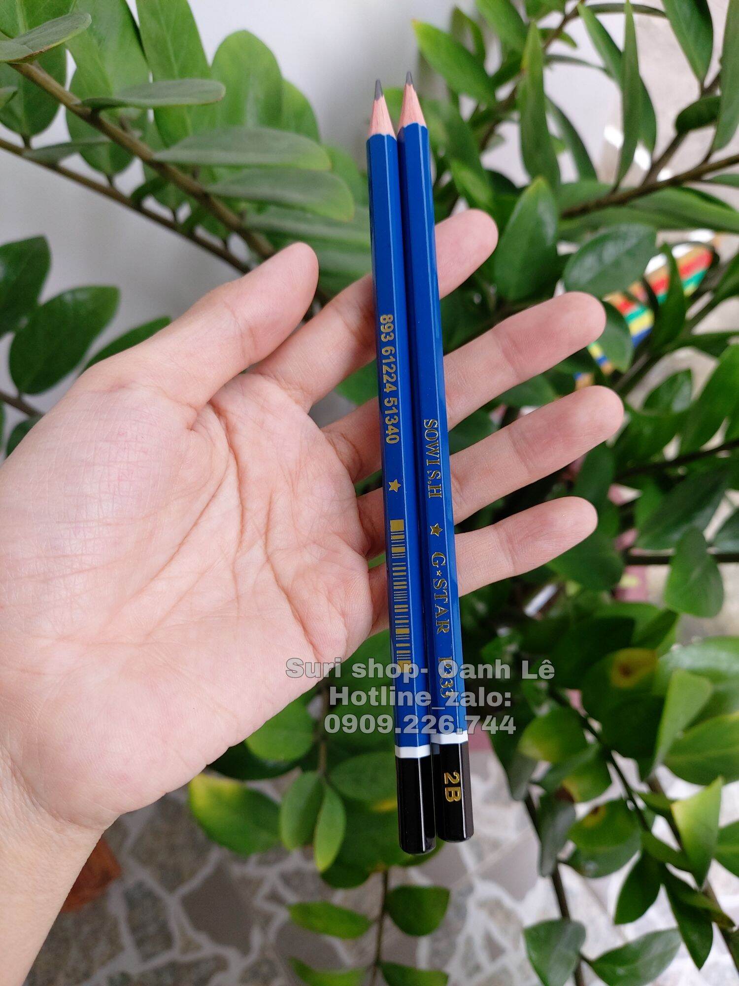Hộp 12 cây bút chì 2B Gstar P333 (tặng kèm 1 cục gôm hoặc chuốt chì)
