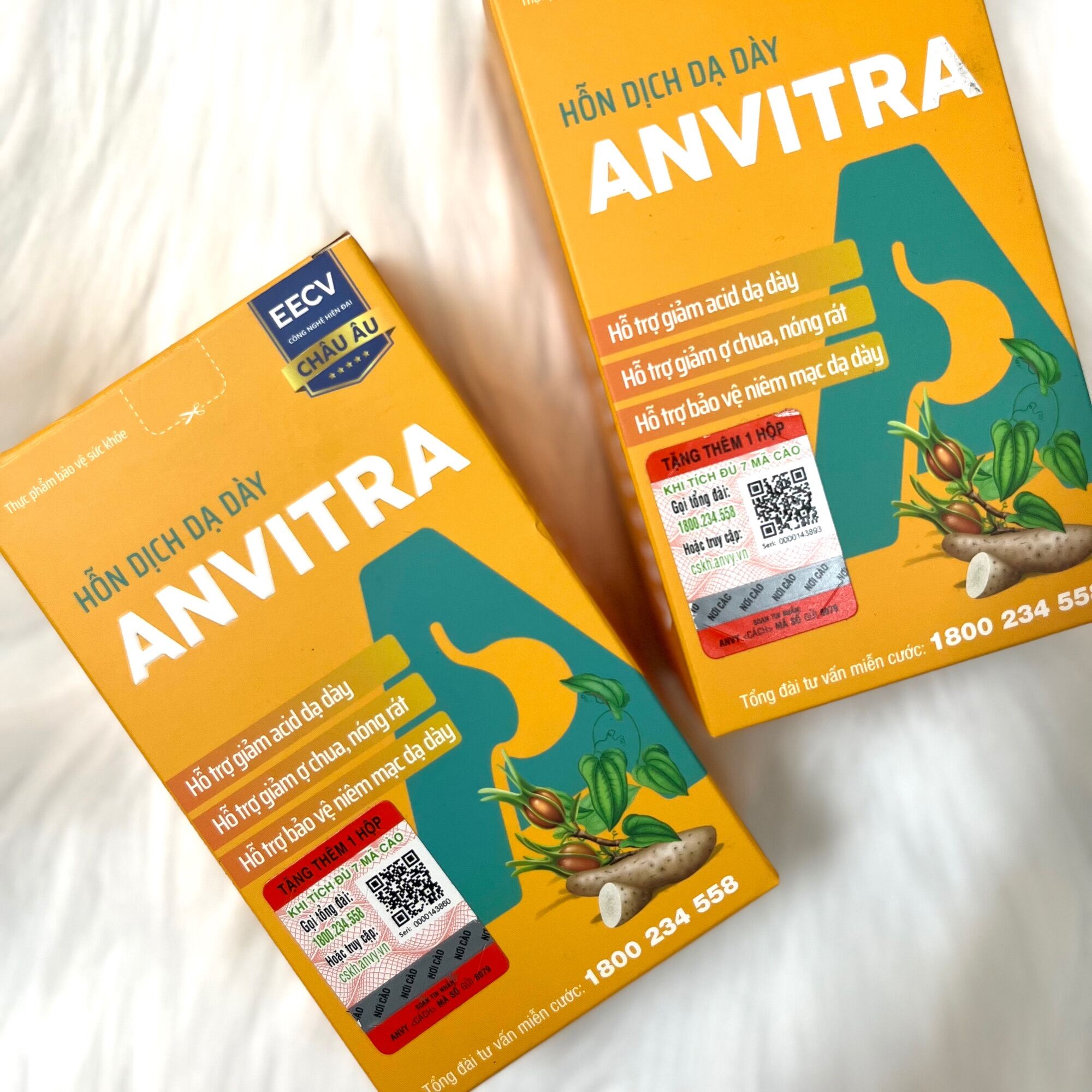 ANVITRA - MIỄN PHÍ VẬN CHUYỂN - HỖN DỊCH DẠ DÀY - CHÍNH HÃNG CÔNG TY