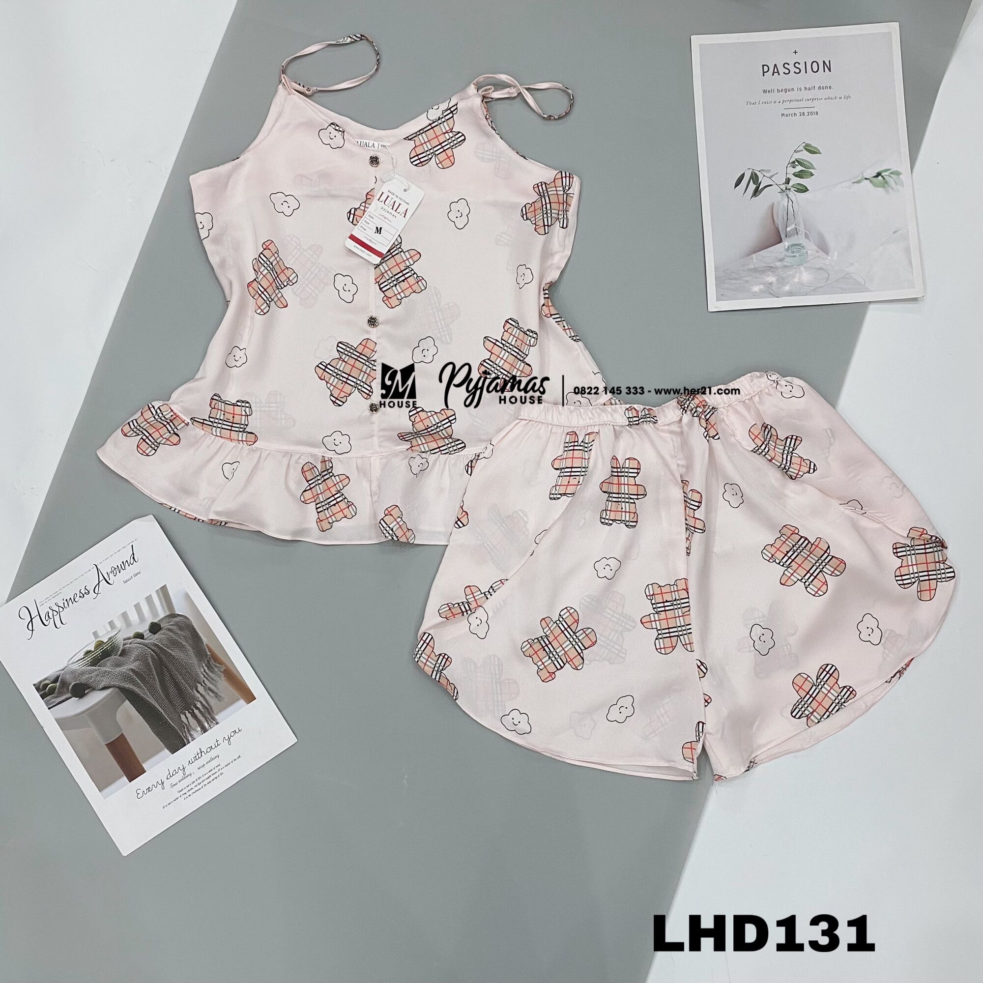 Bộ lụa dây tiểu thư