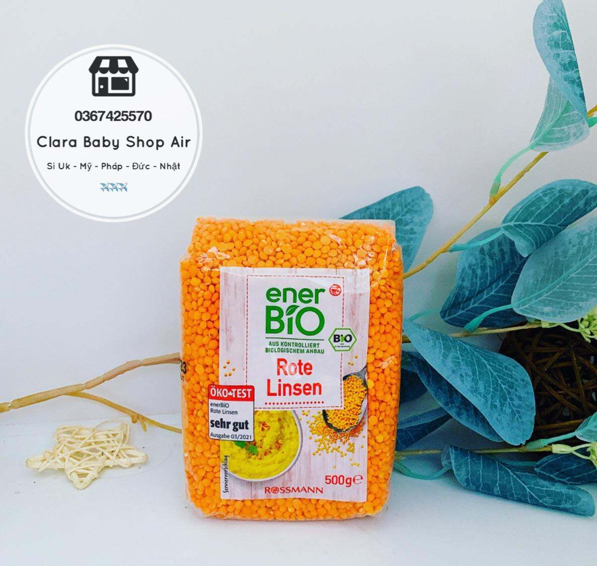 Hạt đậu lăng đỏ hữa cơ Ener Bio của Đức(500g)