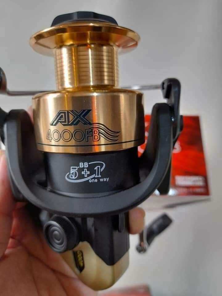 Máy câu cá đứng ax 4000fb soref siêu khỏe,siêu tải cá