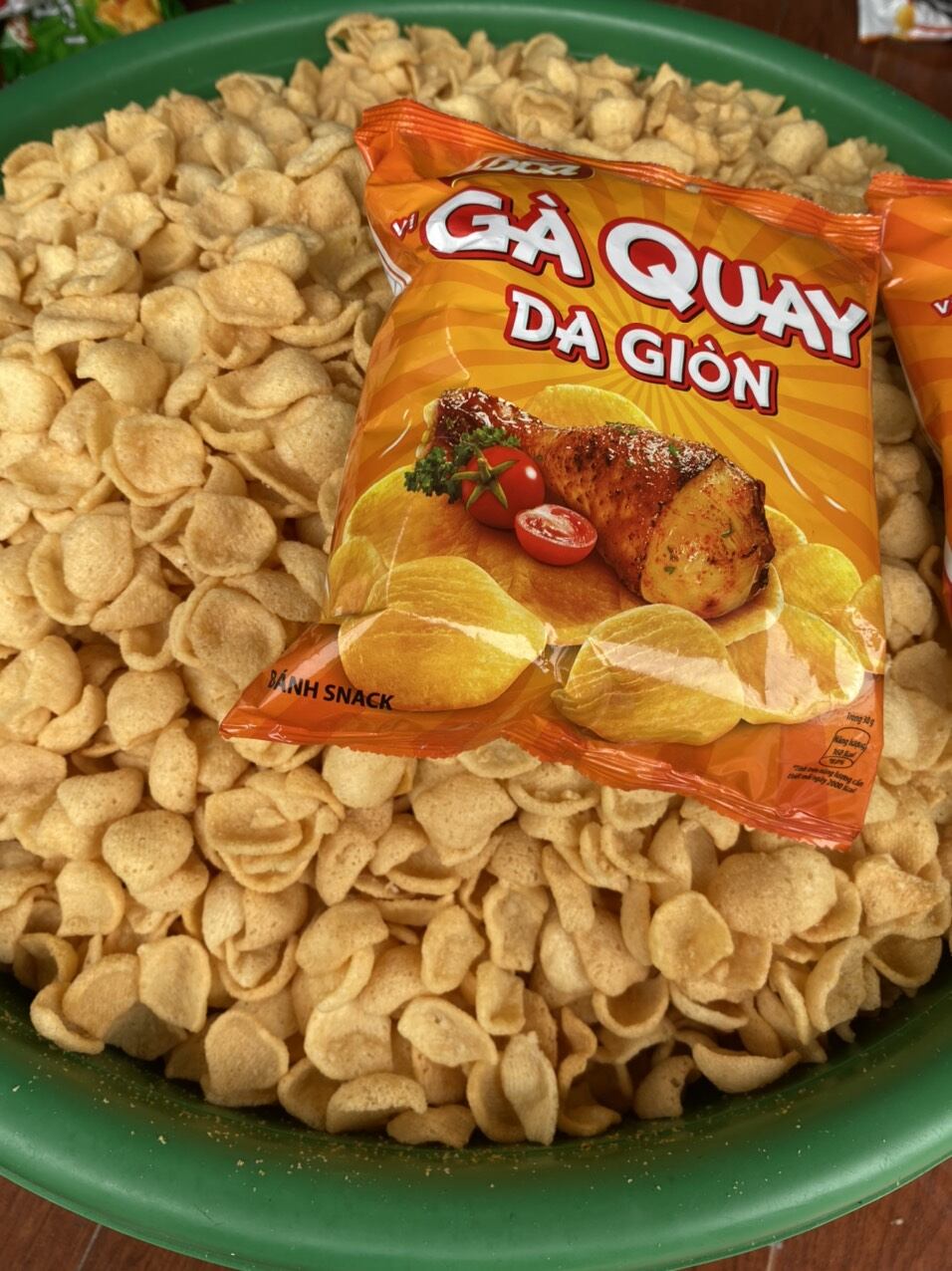 500gr snack gà quay da giòn poca