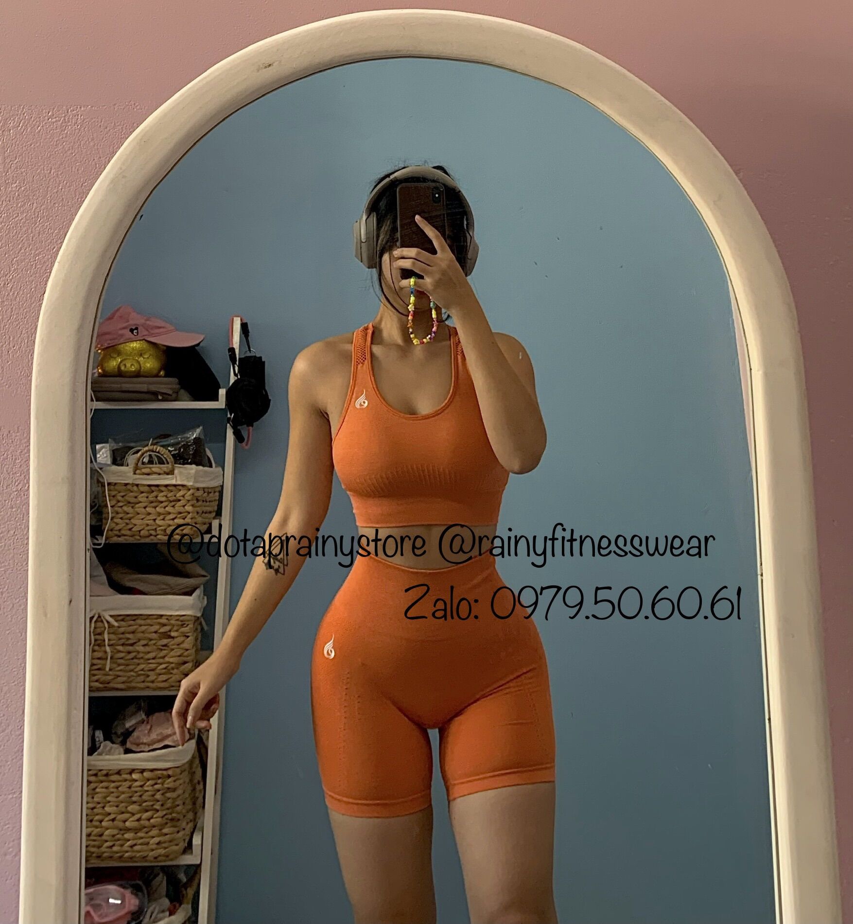 Bộ đồ tập Gym, Yoga Ryder short- Đồ Tập Rainy Store