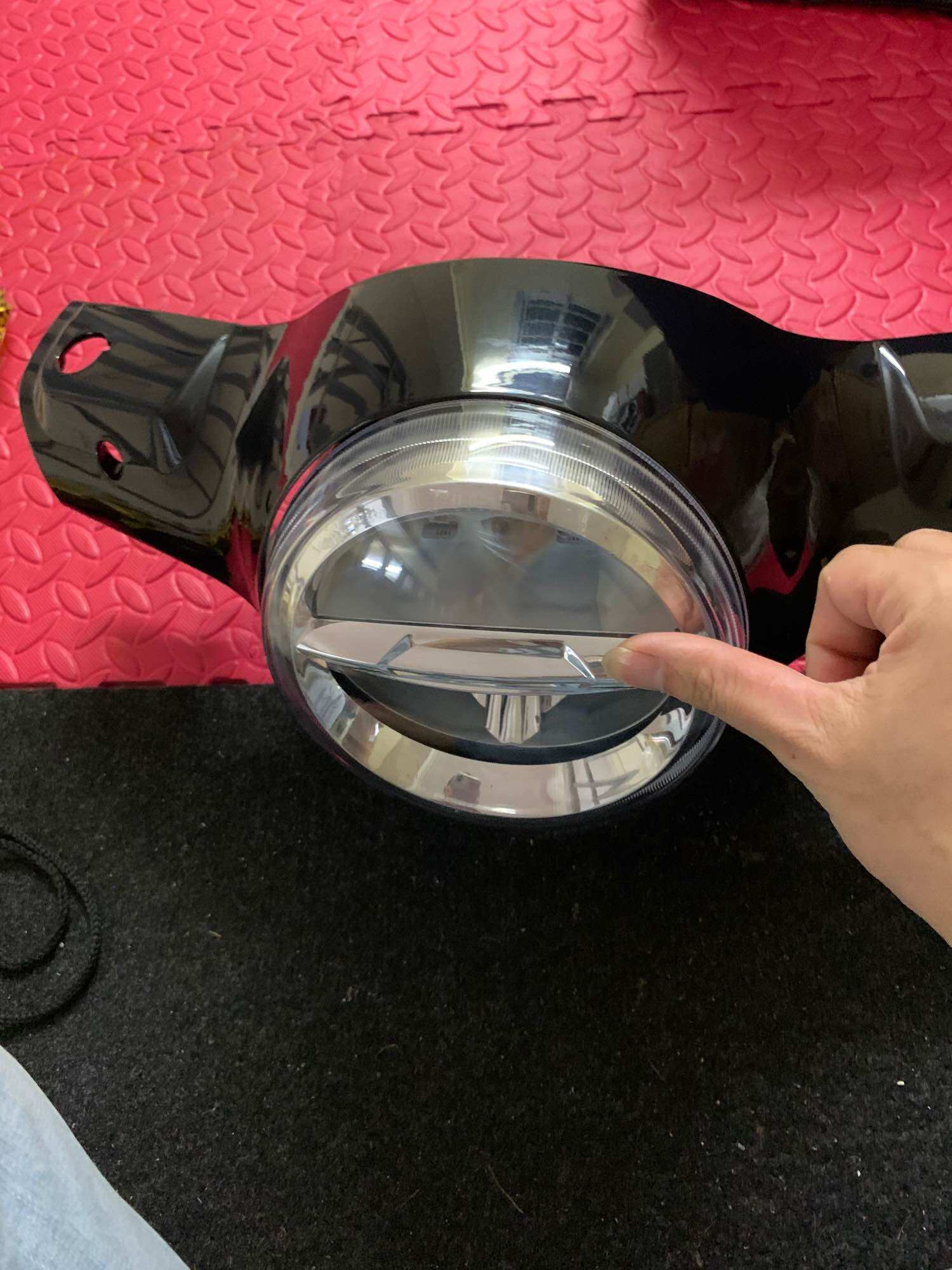 Pha led 2 tầng cho vespa Lx