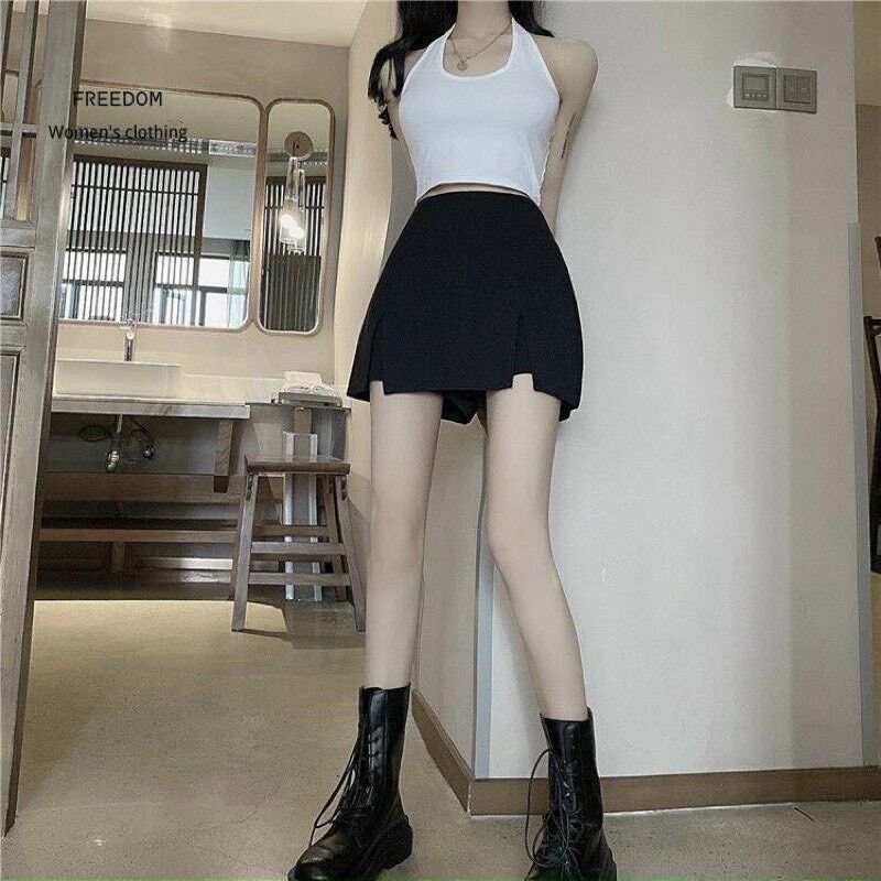 Chân váy phối xẻ 2 bên tt6