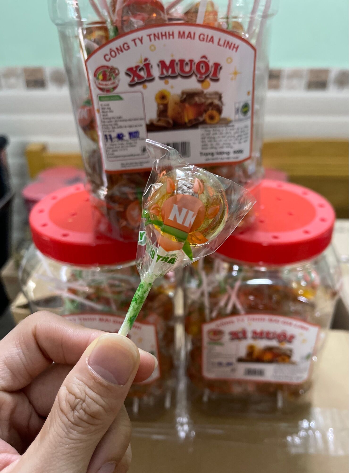 1 Que Kẹo Mạch Nha Xí Muội Tuổi Thơ