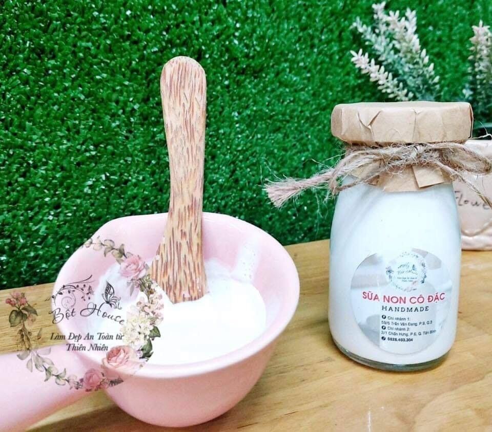 (BỘTHOUSE) SỮA NON CÔ ĐẶC DƯỠNG DA/ MIX BỘT MẶT NẠ