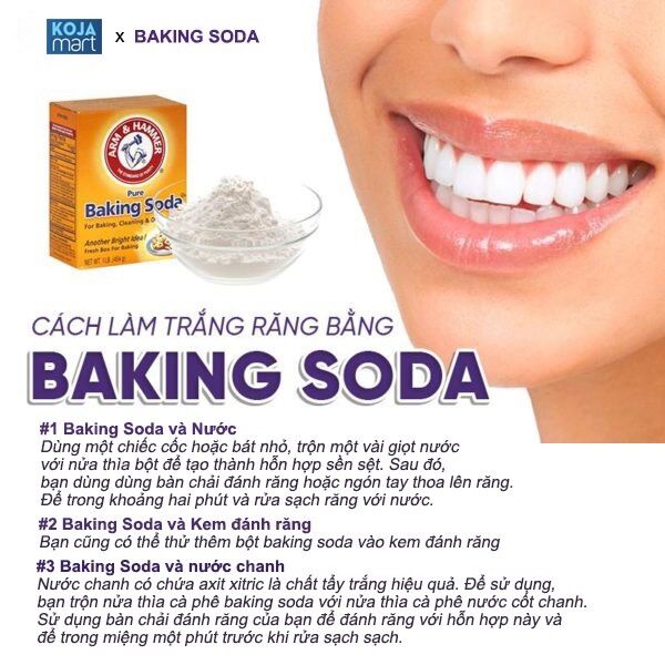 Bột Baking Soda Đa Công Dụng 454Gram Nhập Khẩu Mỹ