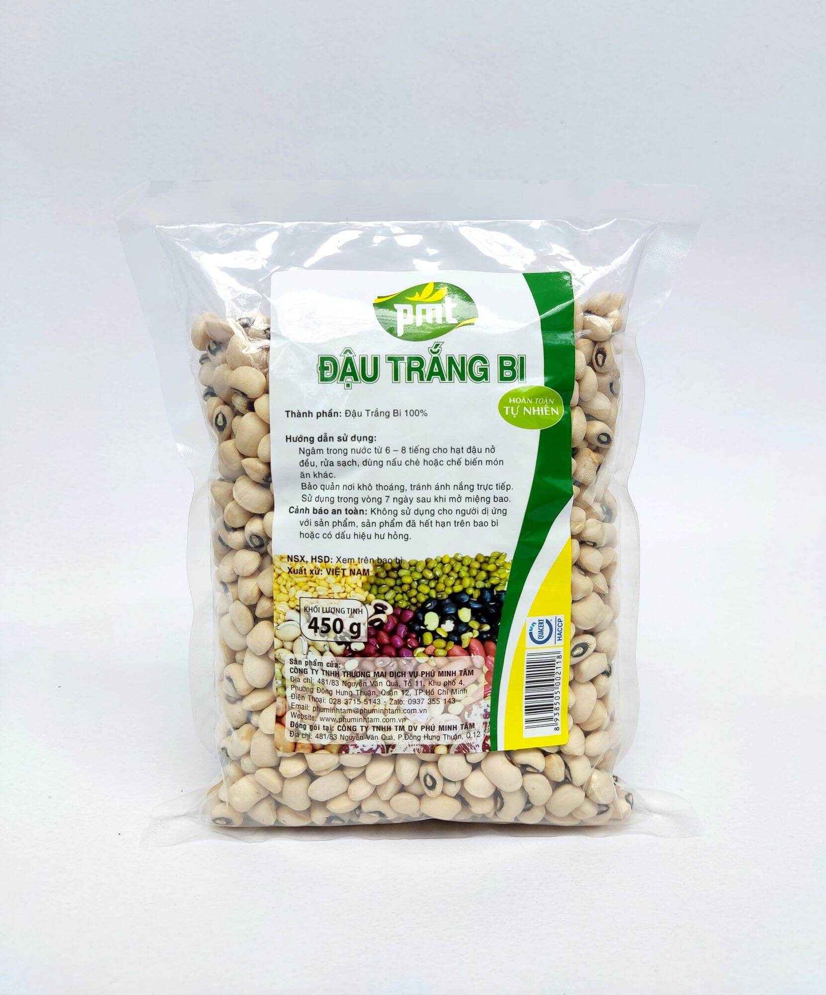Đậu trắng bi Phú Minh Tâm 450gr