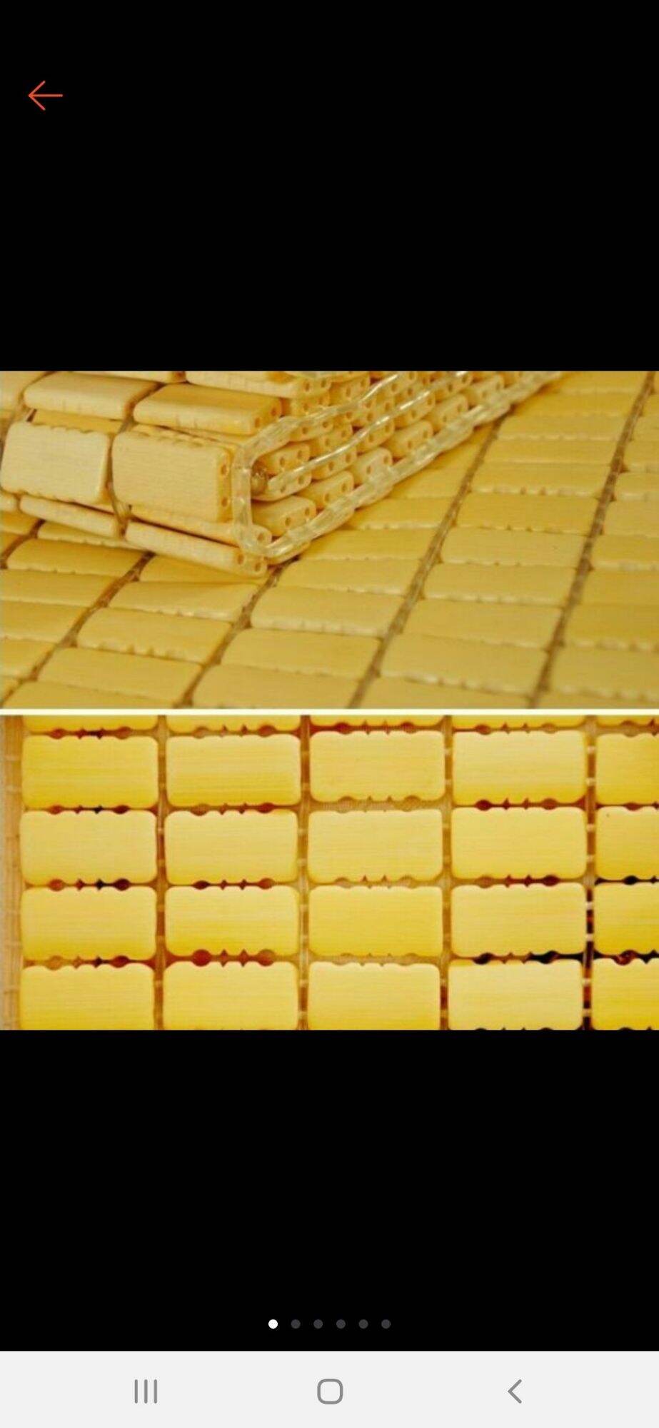 chiếu tre vàng cao cấp 1m2 x 1m95