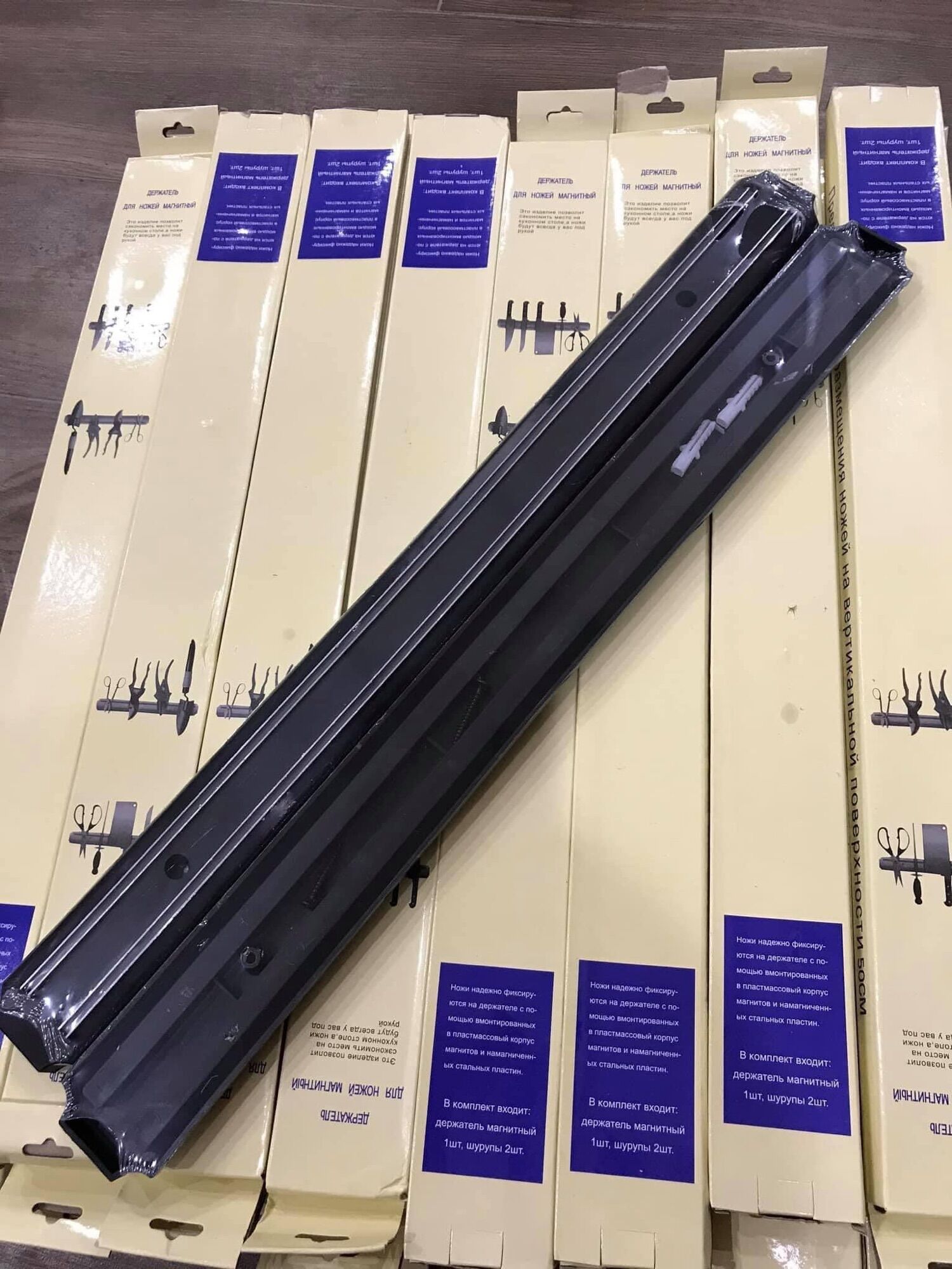 Thanh nam châm gắn giữ dao kéo dụng cụ, dài 50cm