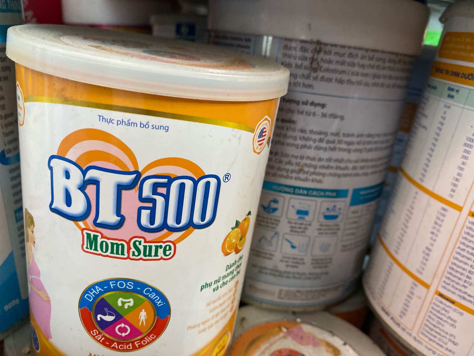 Sữa bột hết hạn lon 400gr cho chăn nuôi và cho thú cưng