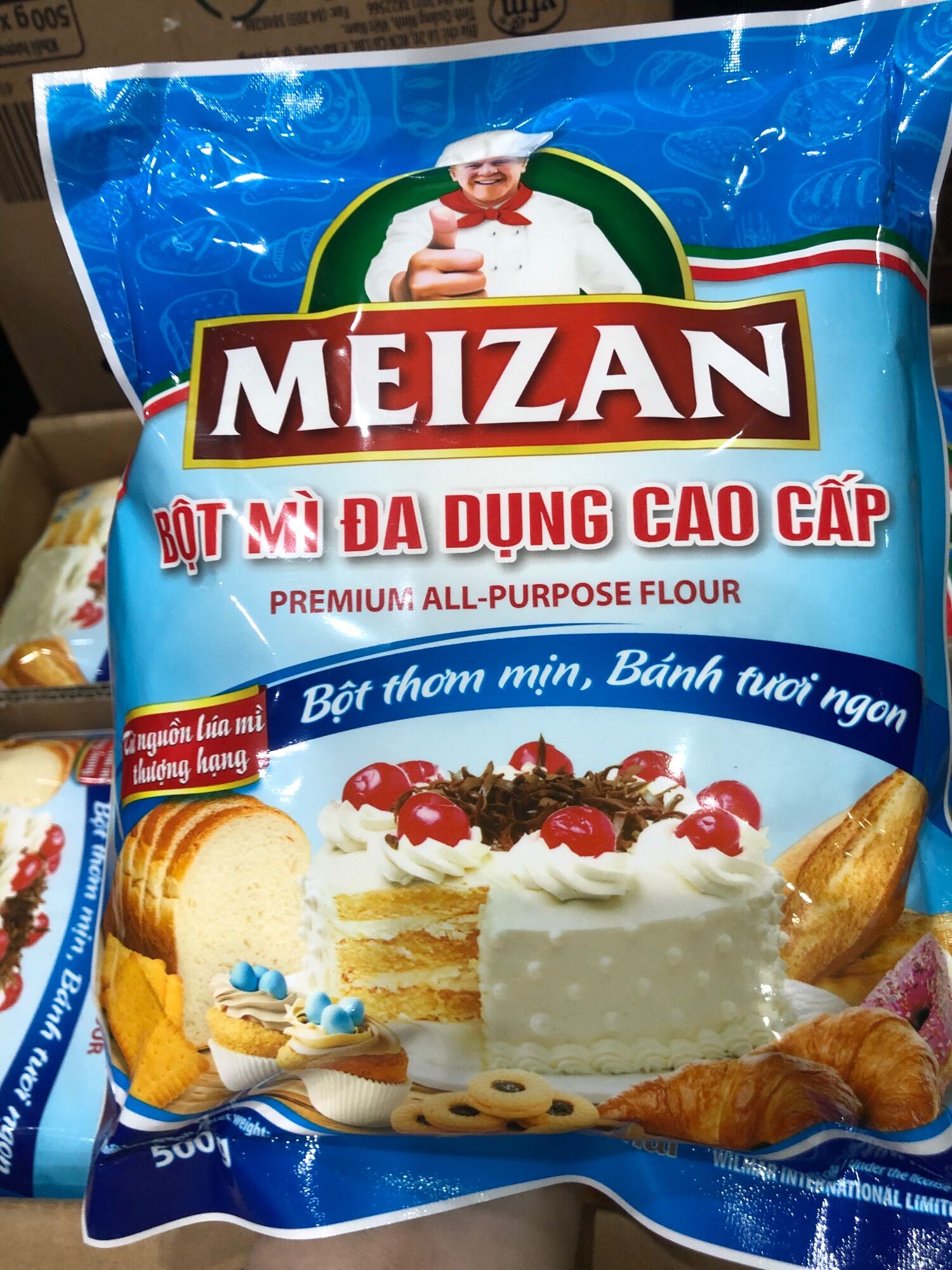 Bột mỳ mezan làm các loại bánh mỳ , bánh ngọt
