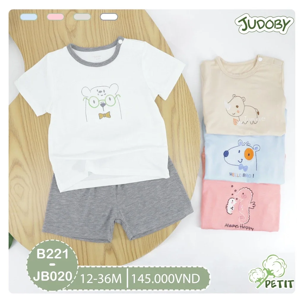 Bộ cài vai bé trai Dokma, Judoby 9-36M