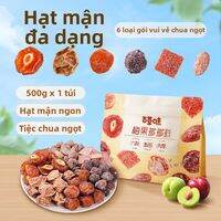 BE＆CHEERY | Mận sấy tổng hợp 500g: Mận quả mâm xôi mận sấy trái cây sấy khô