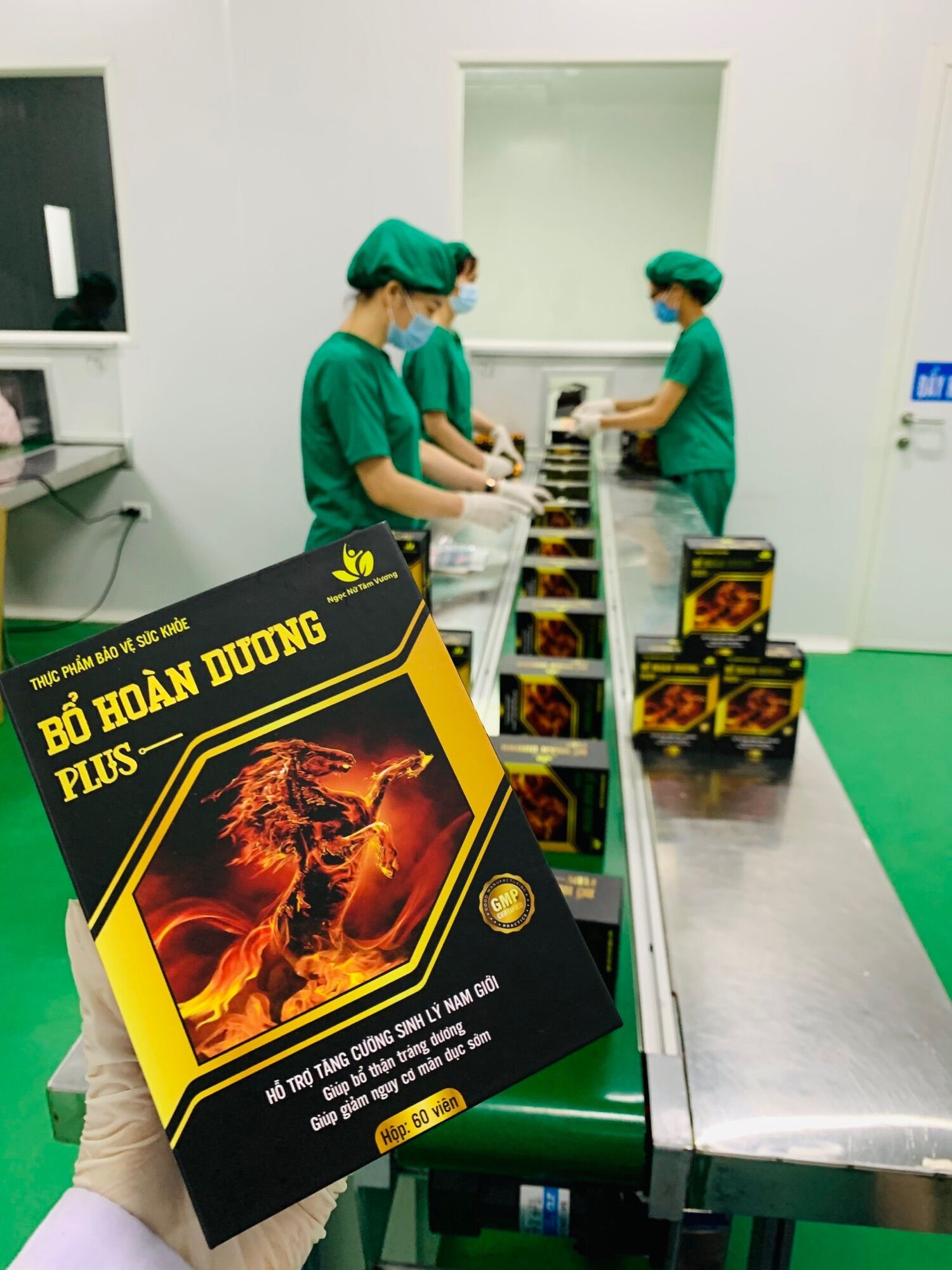 Bổ hoàn dương plus cao cấp 50 viên