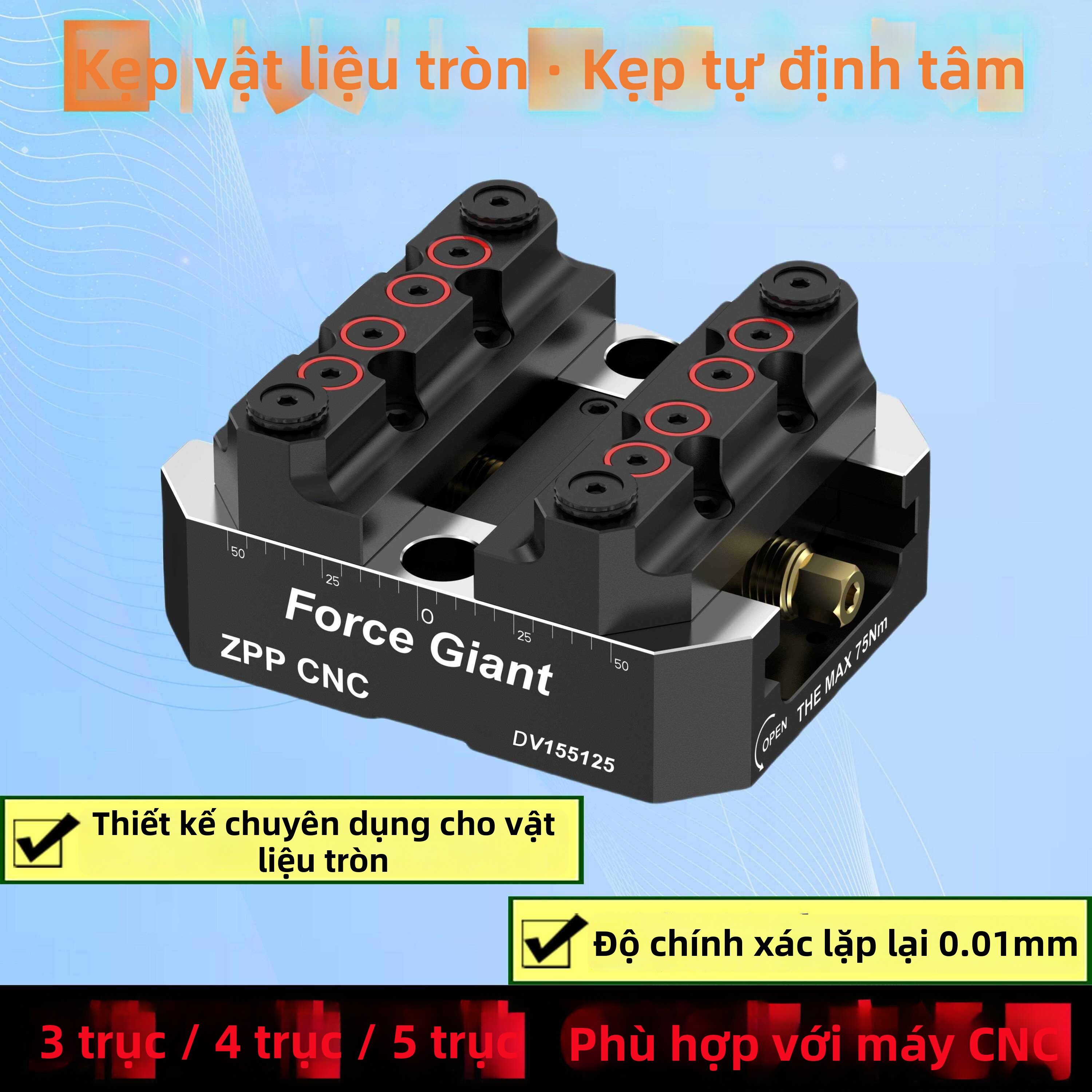 KELAJI | 5-Axis Self-Centering Chuck Zero Point Quick Change Fixtures Giá 6,732,000 Đồng*Miễn phí vận chuyển