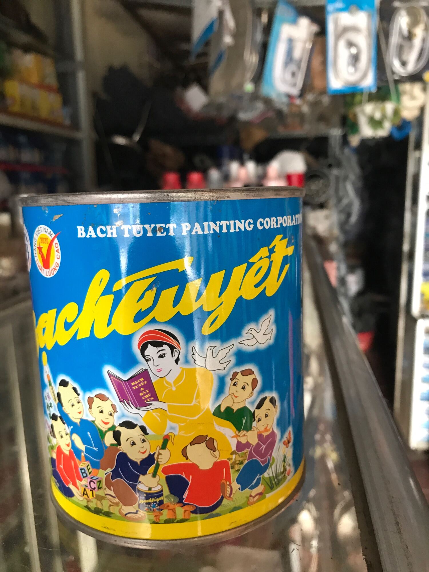 HCMSơn Bạch Tuyết màu kem - 1kg