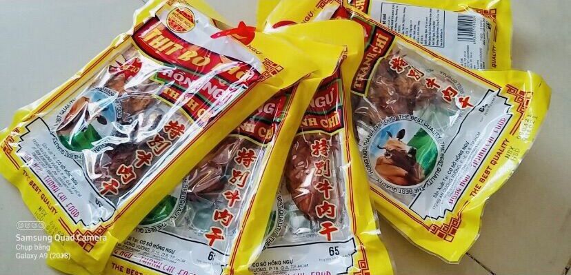 Combo 5/10 gói thịt khô bò hồng ngự-thanh chì