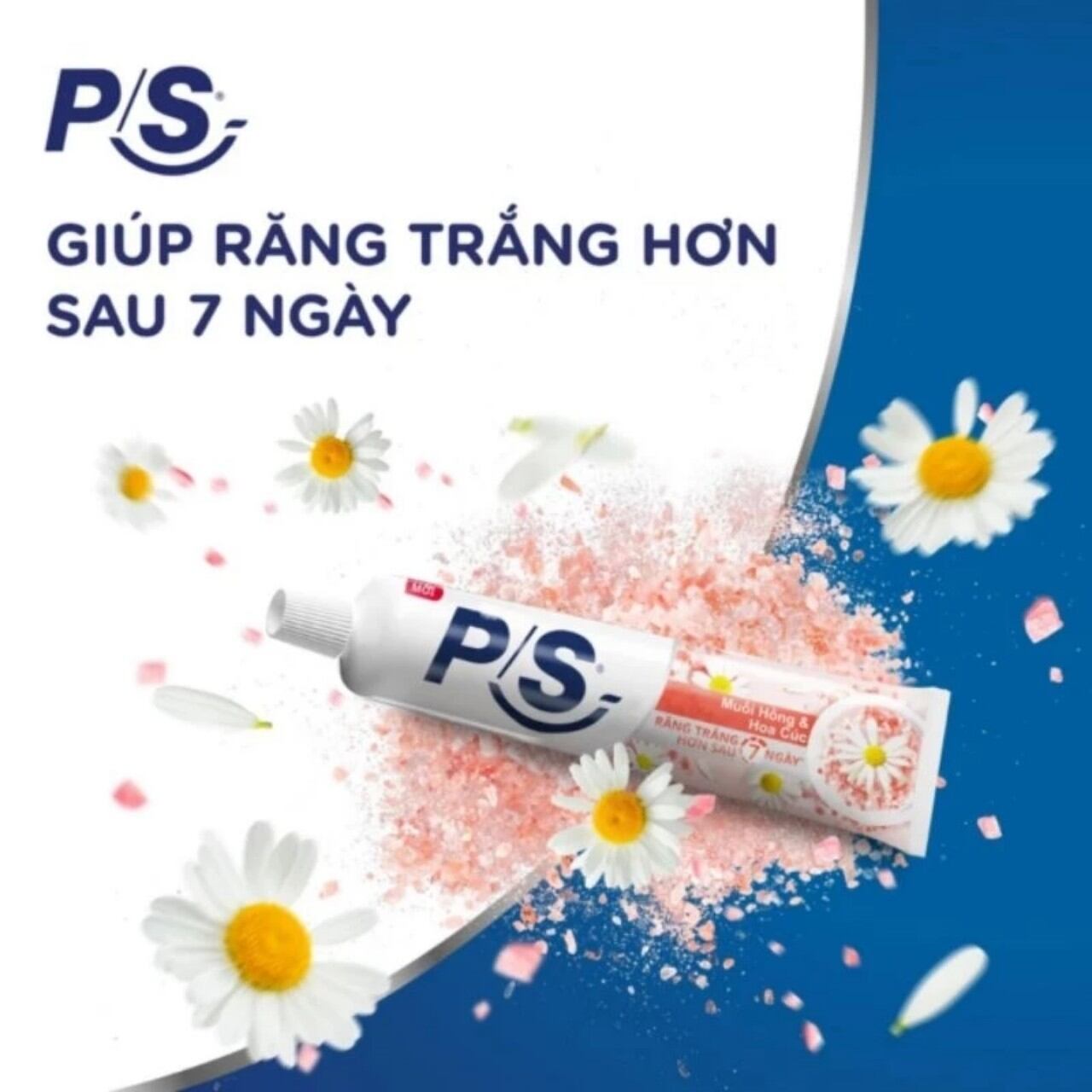 Kem đánh răng p/s muối hồng& hoa cúc (3 cây x 230g)