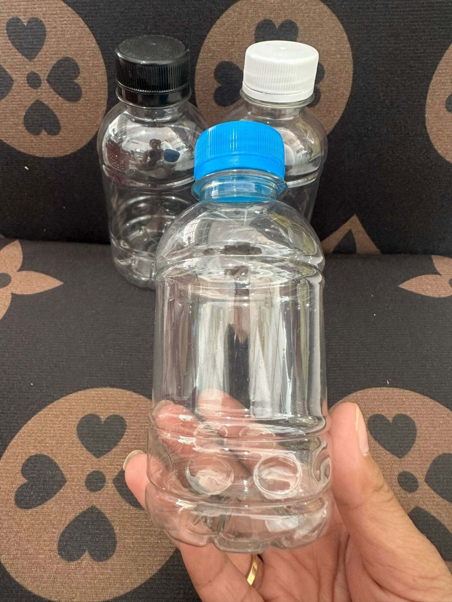 combo 220 chai 250ml tròn gân nắp trắng