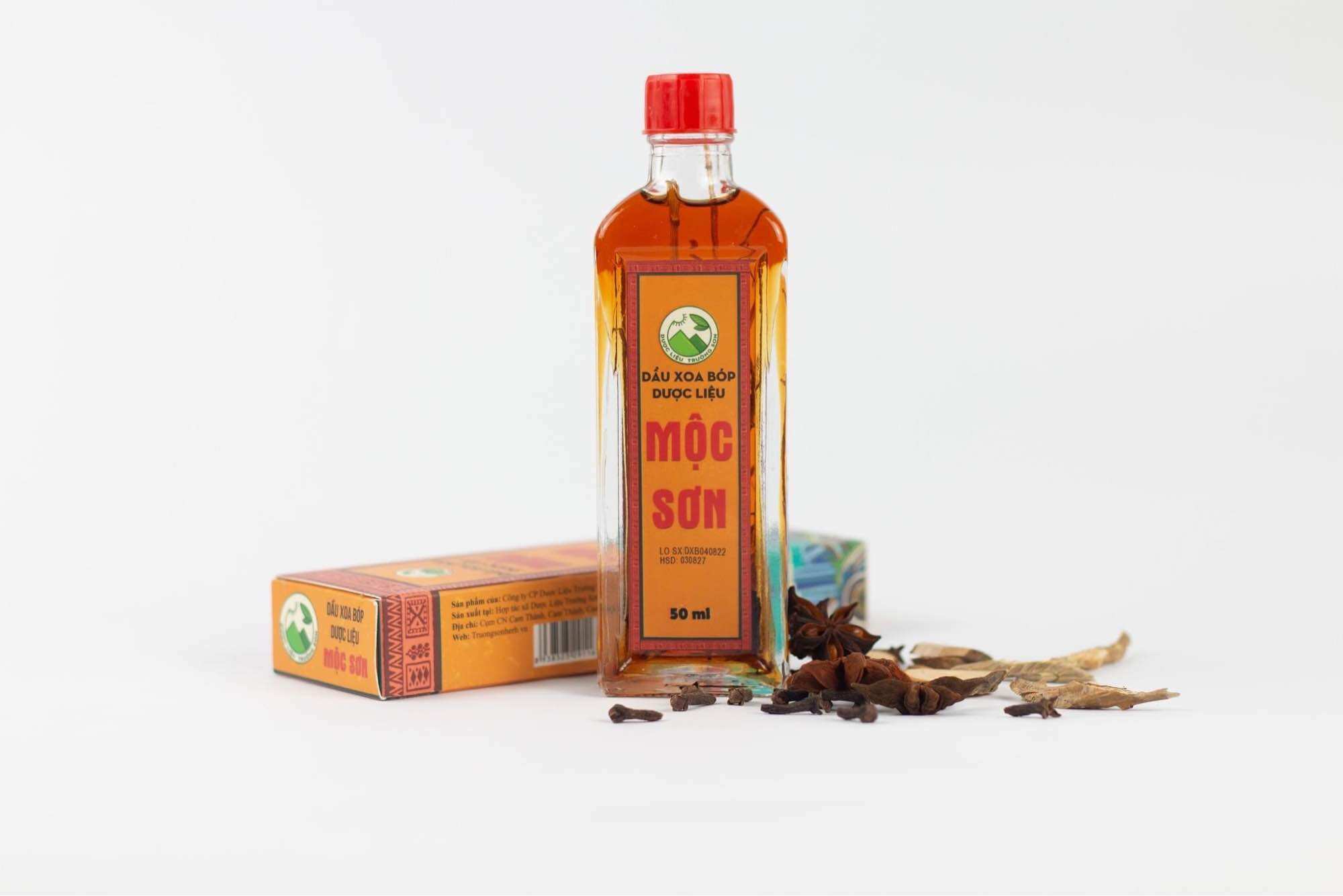 Dầu xoa bóp dược liệu Mộc Sơn