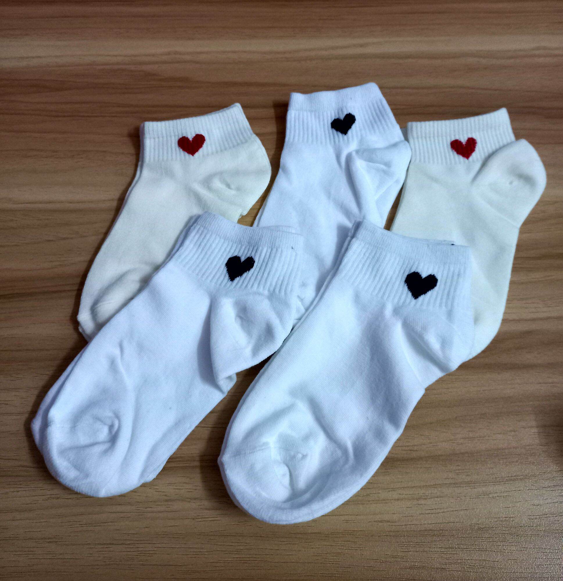 Combo 5 đôi tất nữ cổ ngắn dày đẹp