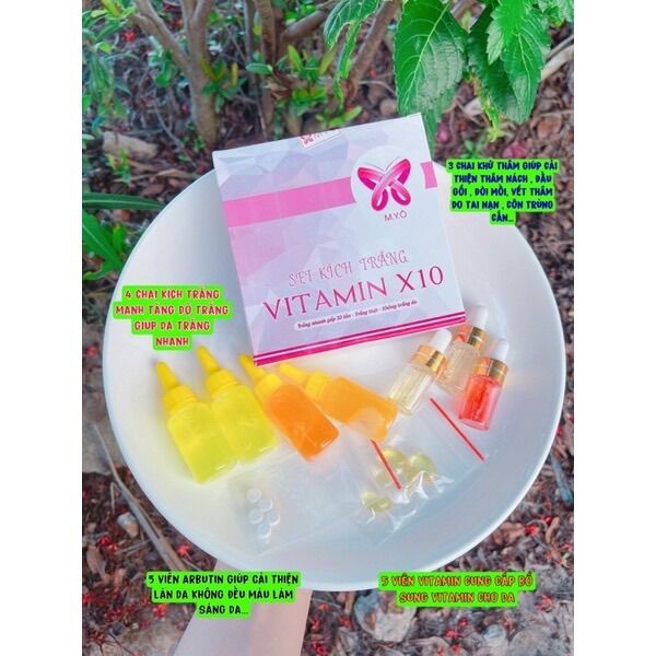 👛COMBO SET KÍCH TRẮNG + TRUYỀN TRẮNG👛MYÔ