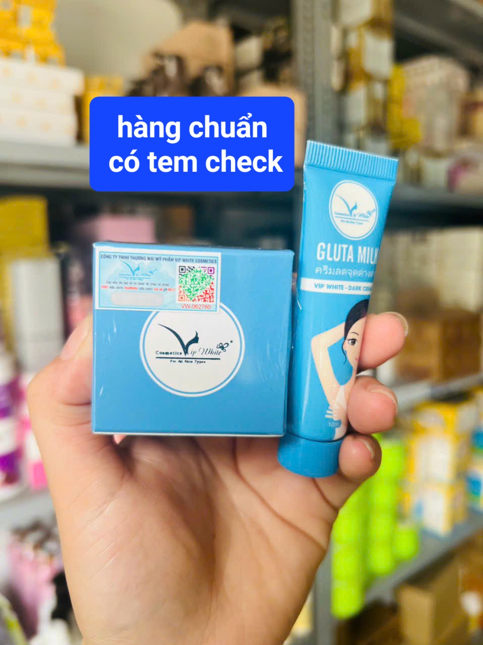Kem Gluta Milk Chính Hãng