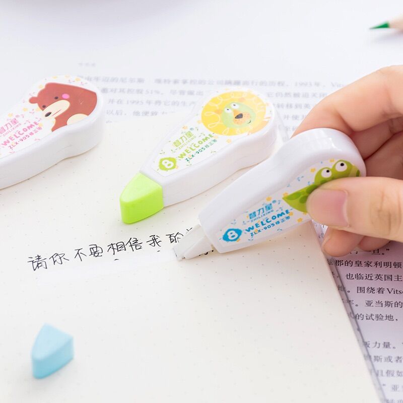 Bút xoá kéo mini hoạt hình dễ thương