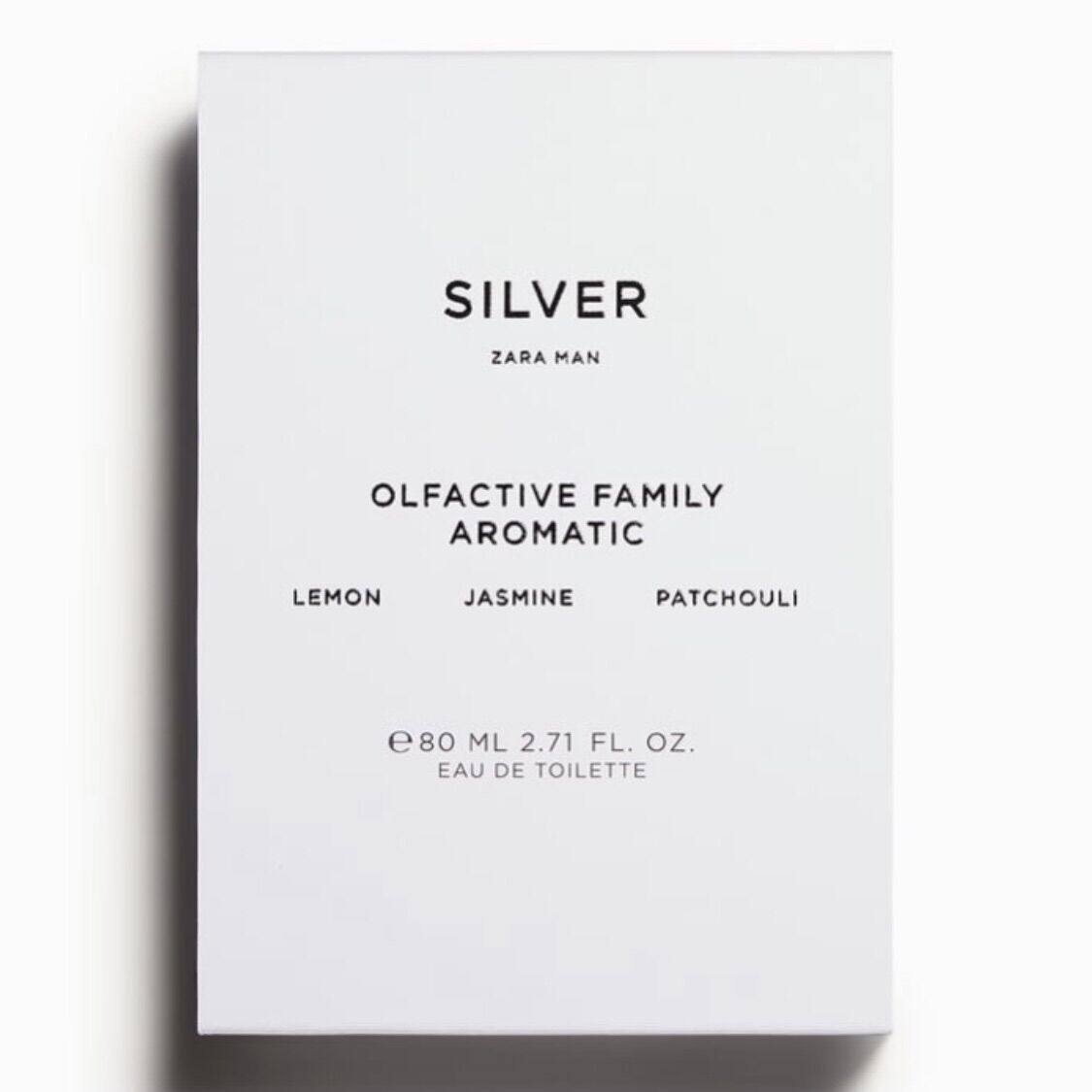 [HCM] Nước hoa nam Zara Man Silver 80ml
