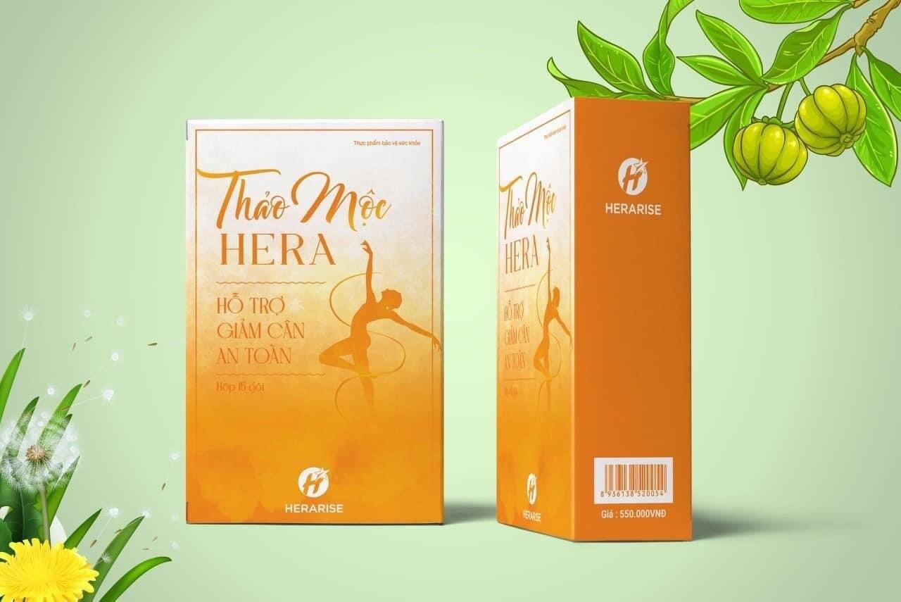Trà Giảm cân Hera 30 viên kèm phiếu bảo hành