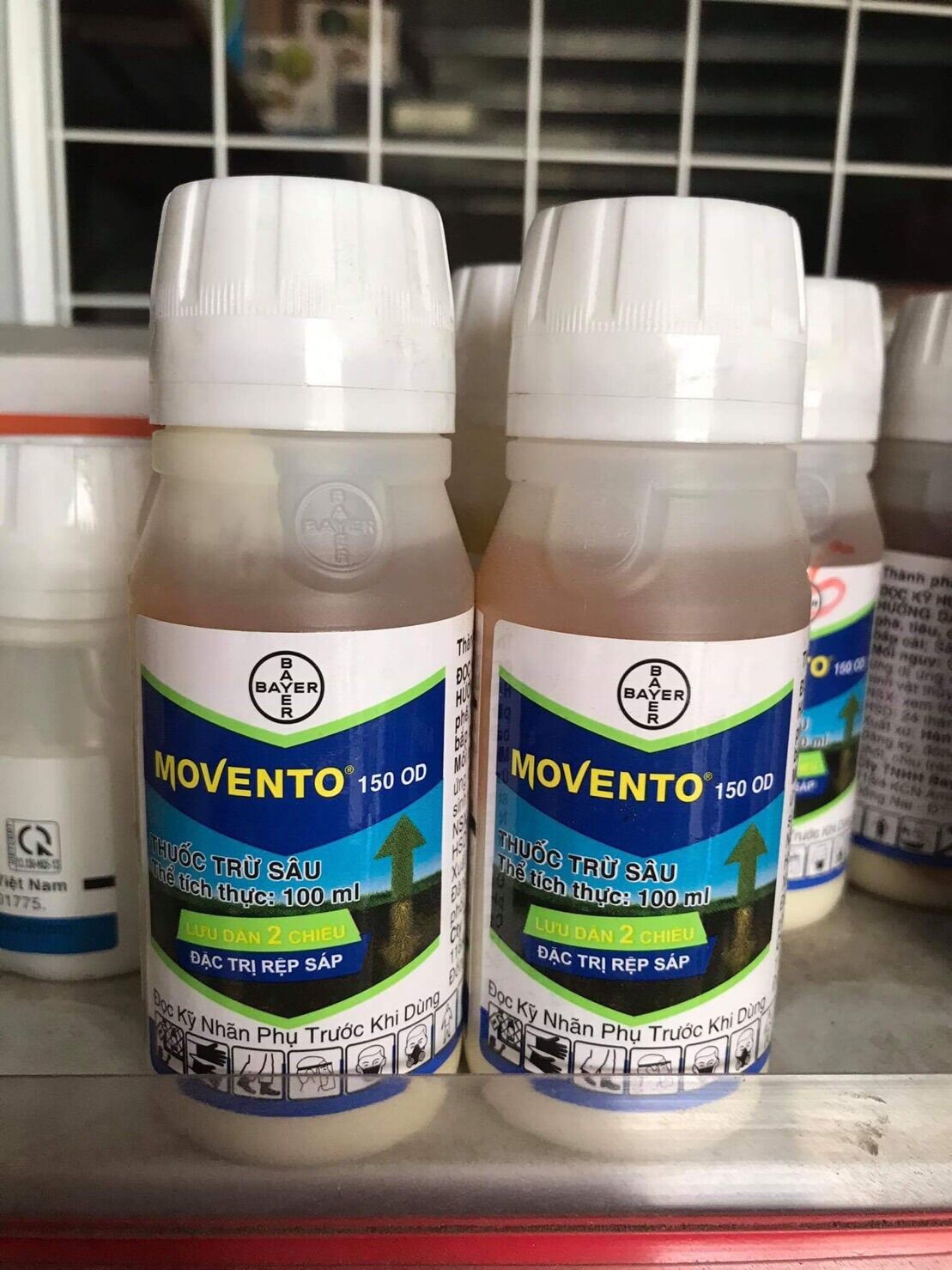 Movento 150OD - Thuốc trừ rệp sáp, bọ trĩ - Lưu dẫn 2 chiều dùng cho hoa hồng, hoa lan & cây cảnh(100ml)