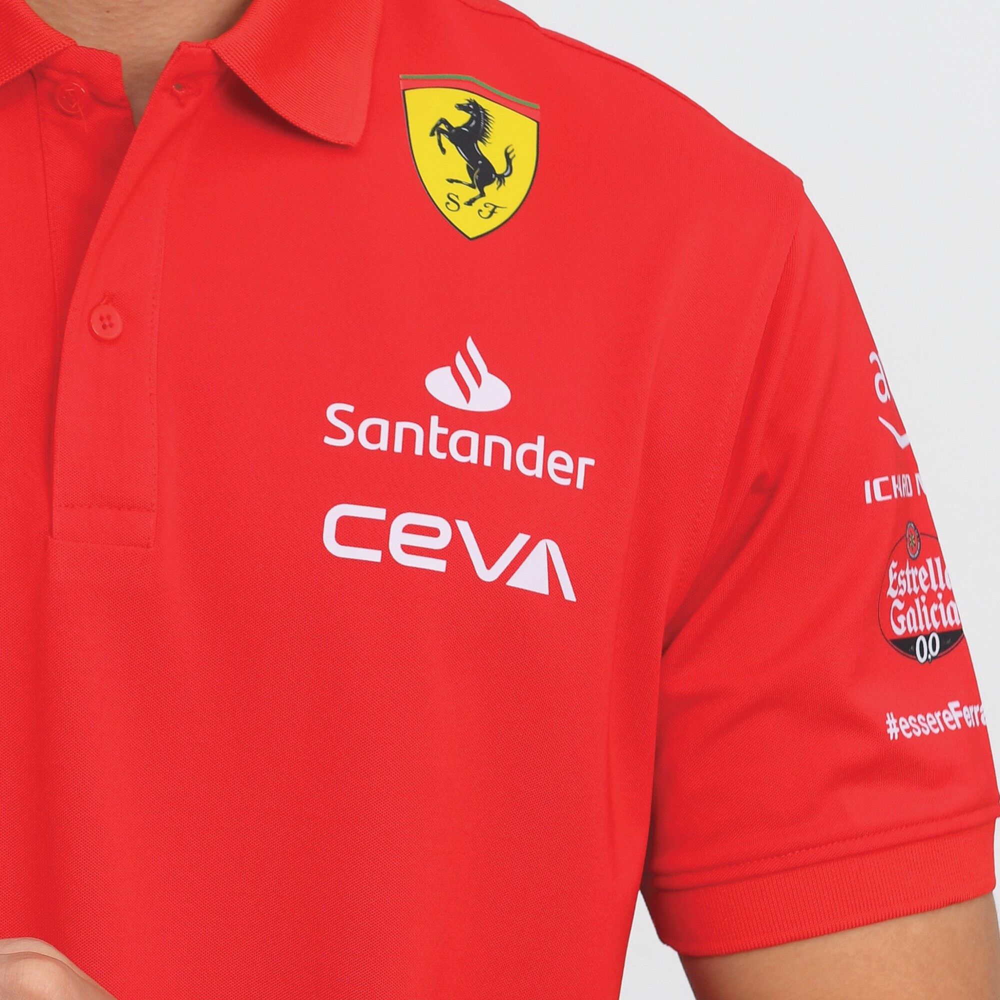 [Nhập RS0822 giảm 30k cho đơn 99k]Áo polo Ferrari đỏ