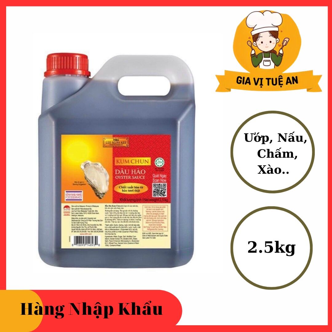 Dầu hào kumchun - lee kum kee - can 2.5kg