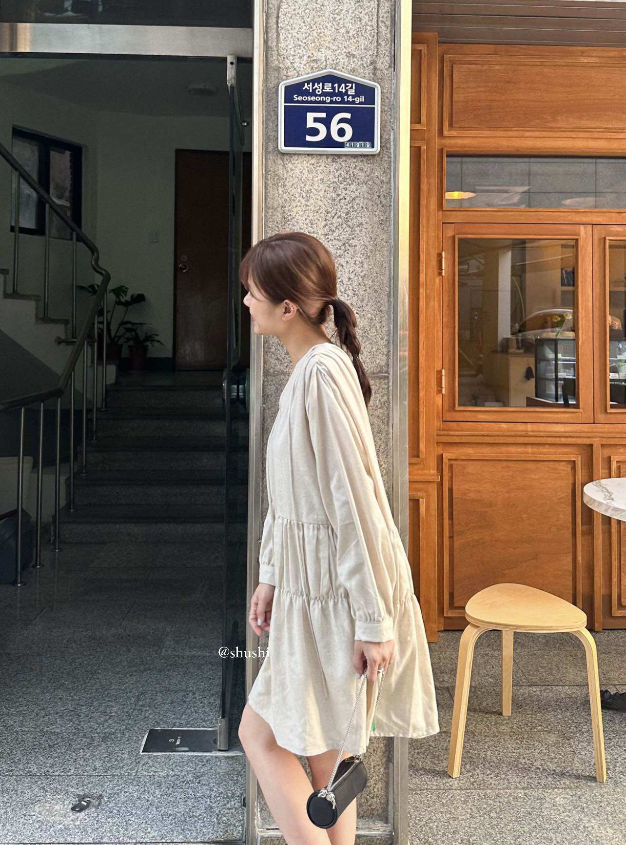 Nandy Dress - Đầm Linen Babydoll ( ảnh chính chủ )