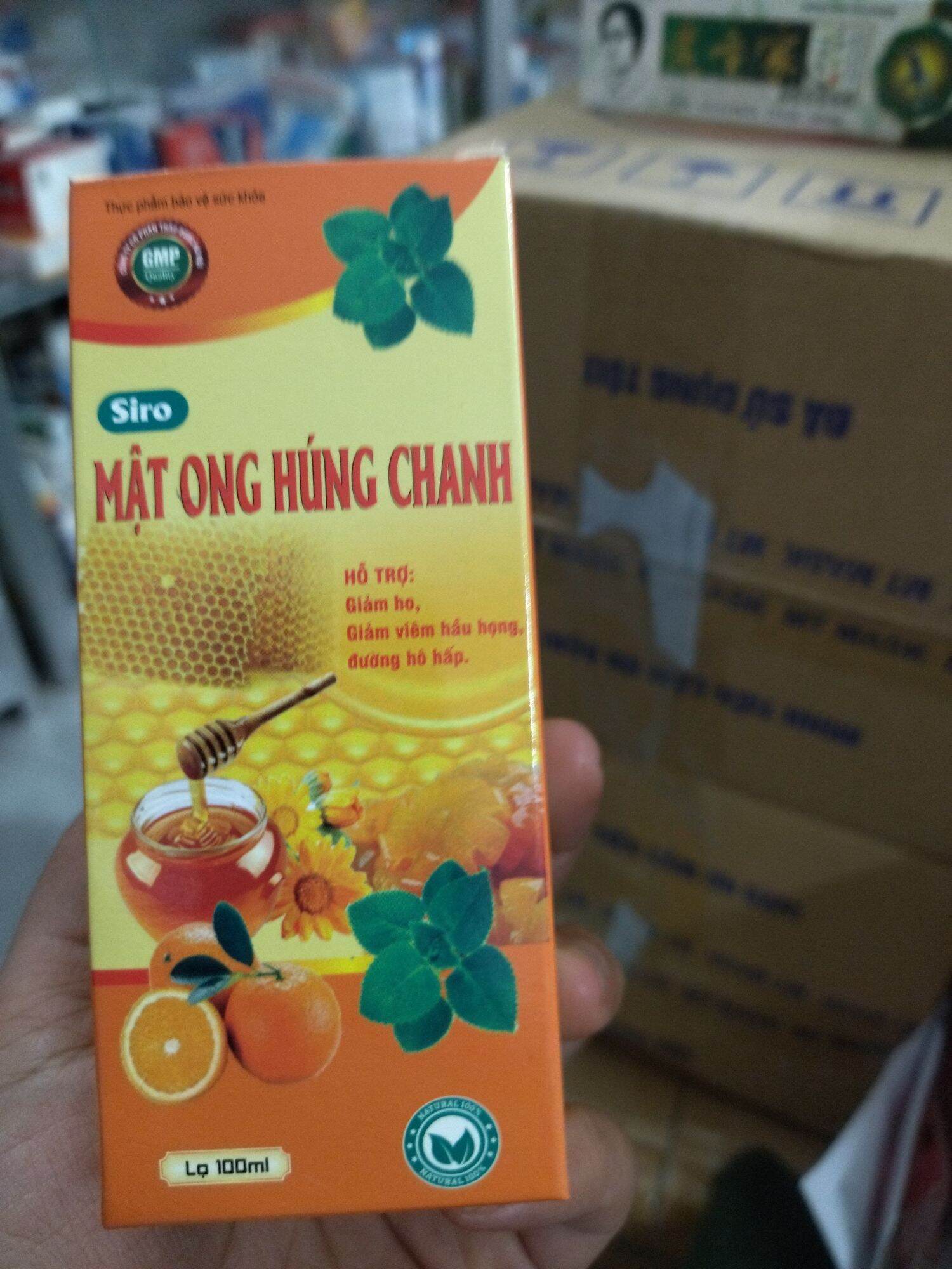 Siro ho húng chanh, ho cảm, ho gió, khản tiếng ,mất giọng