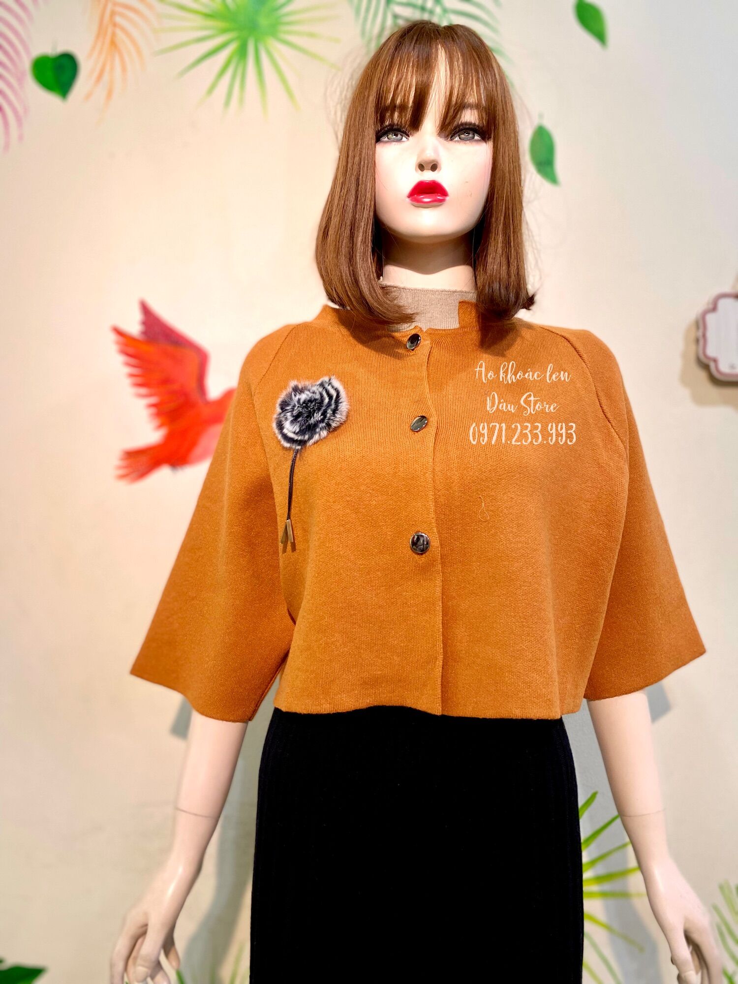 💥𝑭𝑹𝑬𝑬𝑺𝑯𝑰𝑷💥 Áo khoác len- Áo khoác cardigan len ép- form cánh dơi- hàng cao cấp