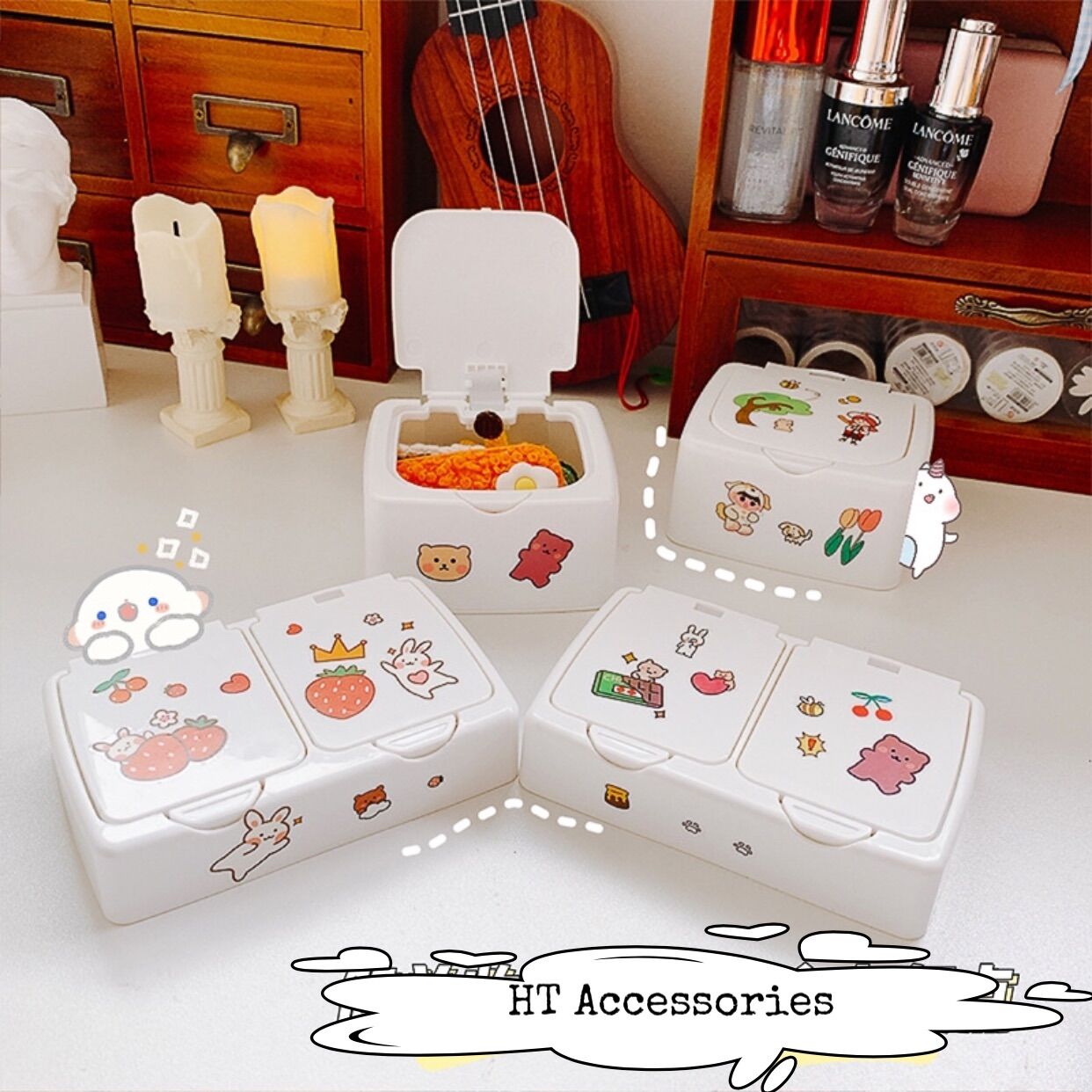 Hộp đựng washi tape, sticker, trang sức, phụ kiện tiện lợi