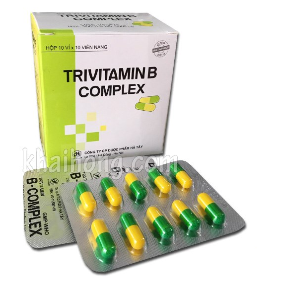 Viên uống Trivitamin B-Complex Hộp 100 viên