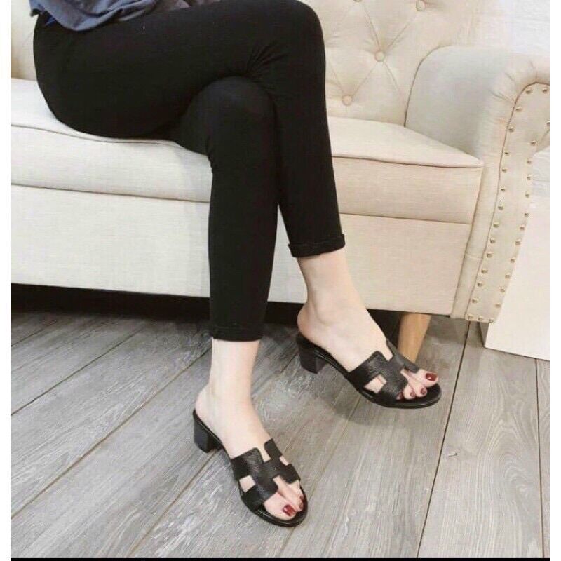 Guốc HM 5p da sần hàng loại 1