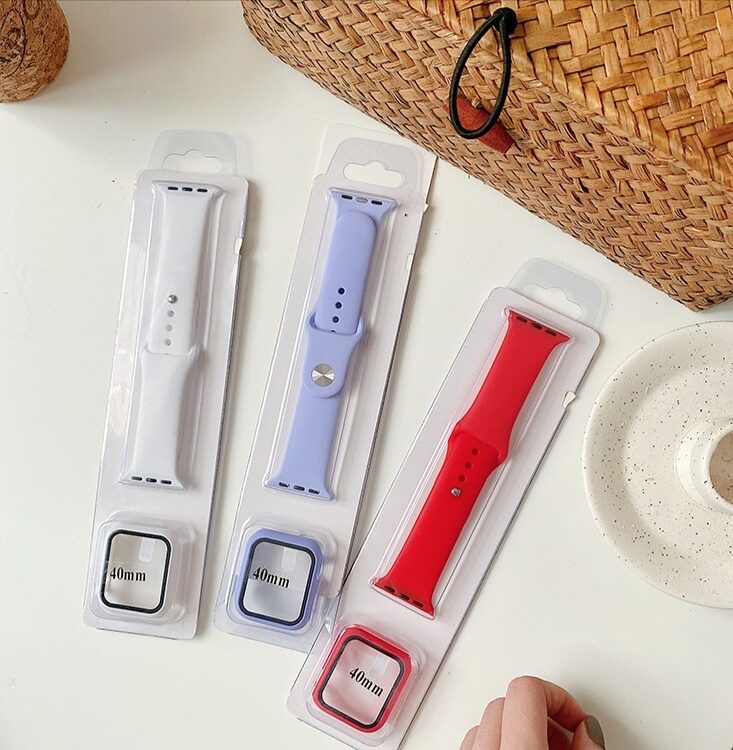 Dây và ốp Silicon cao cấp cho Apple watch