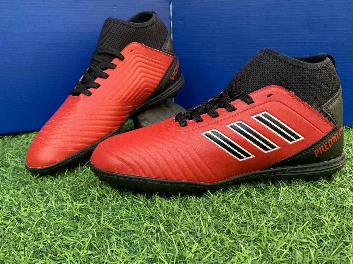Giày đá bóng sân cỏ nhân tạo Predator - Khâu kín đế - Tặng Tất