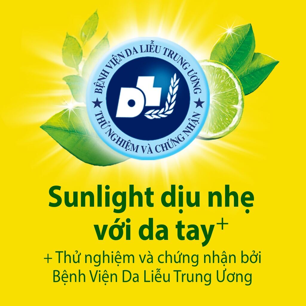 Nước rửa chén sunlight chanh 1,4kg