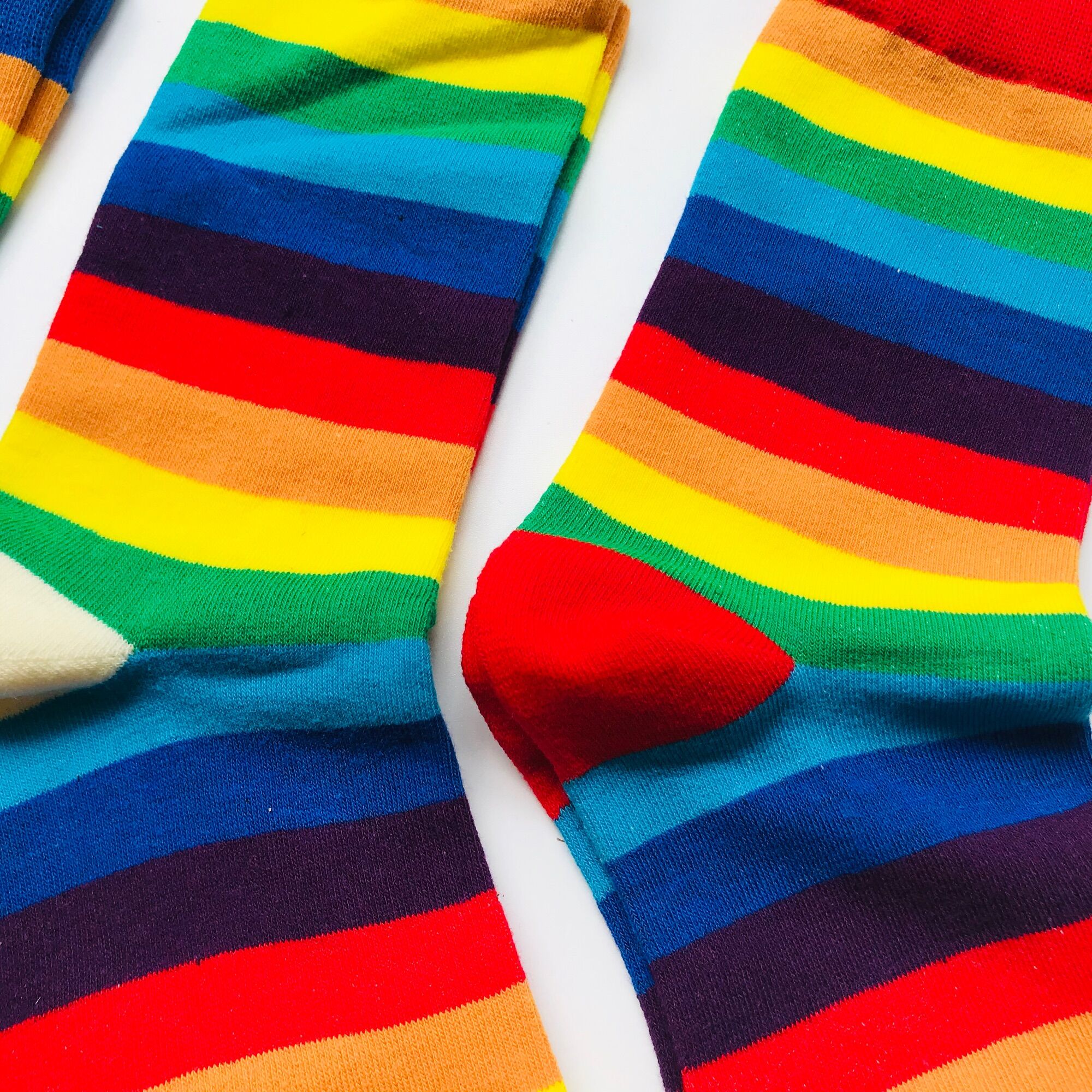 Tất vớ cầu vồng rainbow hàn quốc