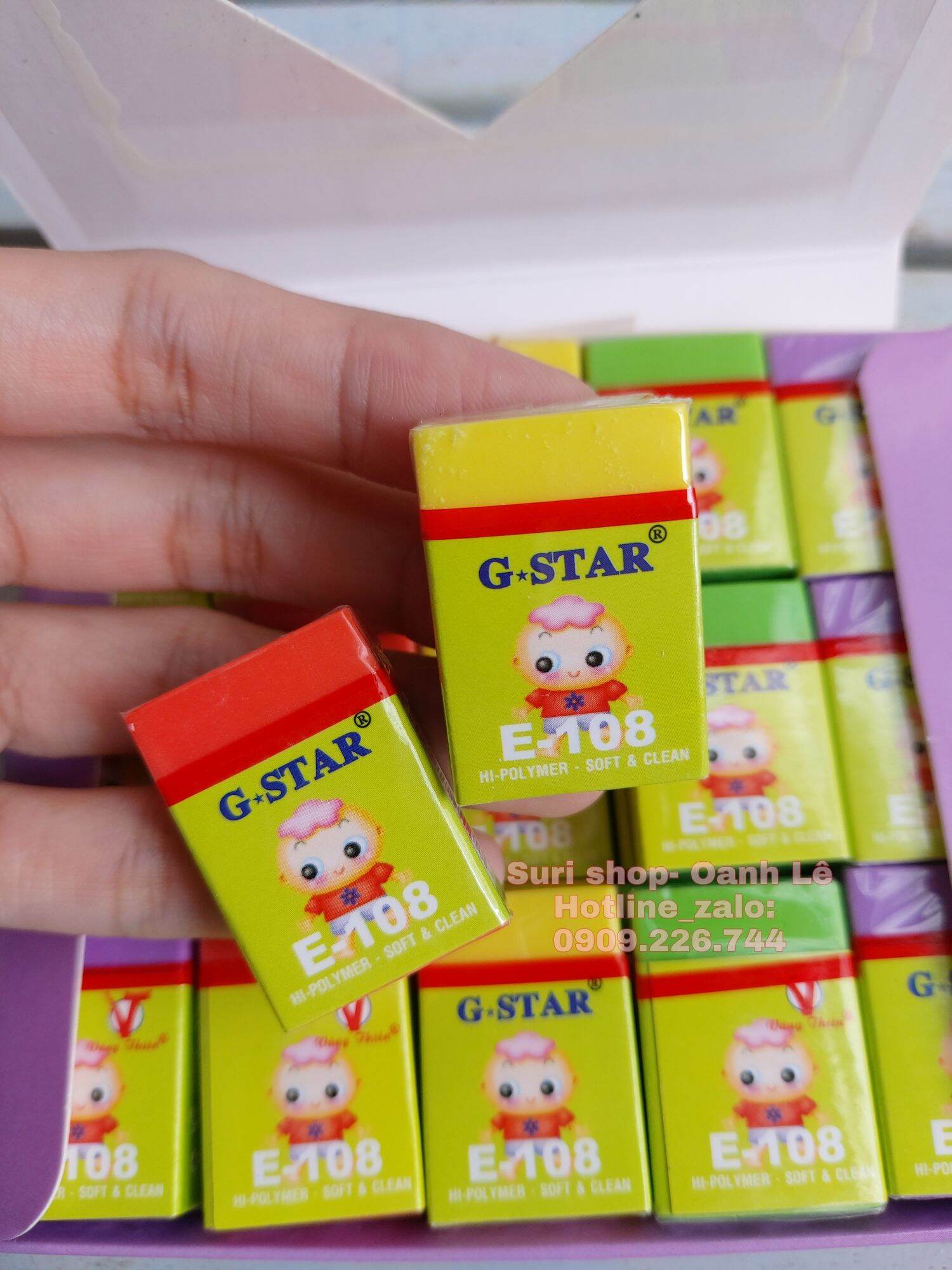 Combo 10 cục gôm tẩy Gstar