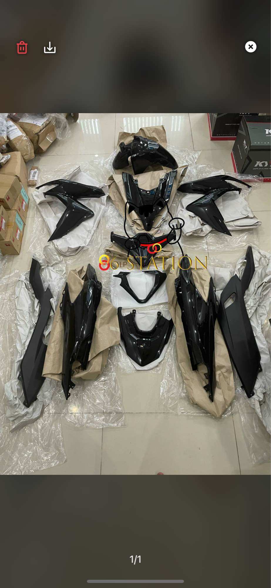 dàn áo vario click 125 2018 - 2022 xài được 150